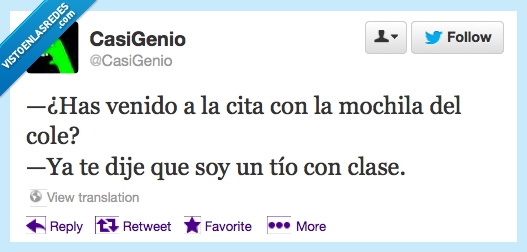 chica,tio,clase,cole,cita,mochila